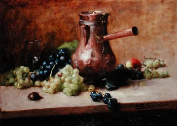 Stillleben mit Trauben, 1881